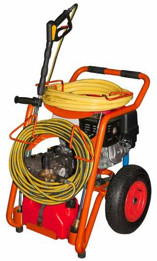 Dysza 15-55 Moc silnika 9,5 kw Silnik Honda Paliwo bezołowiowa 98 Pojemność zbiornika 7,9 l Zużycie 3,78 litrów/h Smarowanie smarowanie rozbryzgowe Pompa 3-tłokowa pompa ceramiczna Prędkość