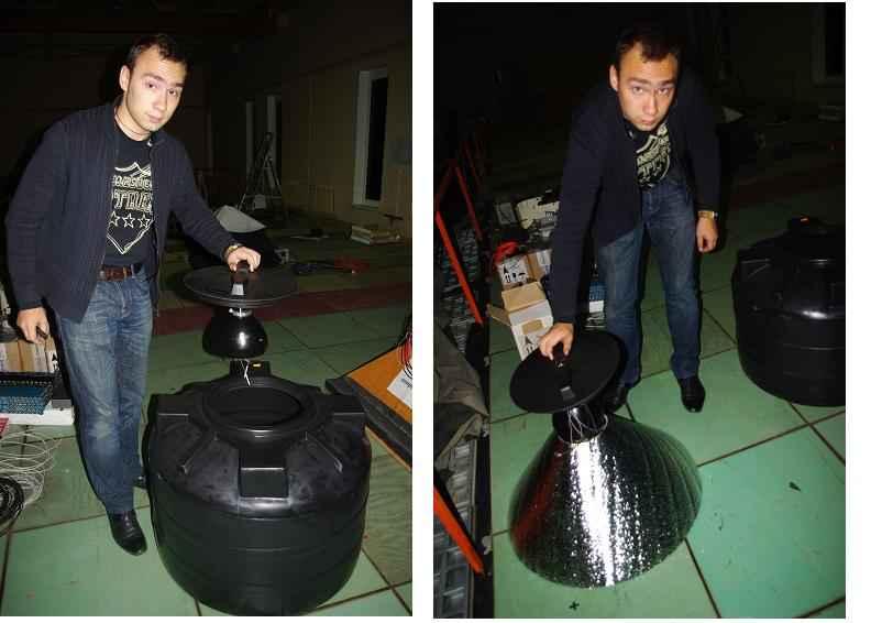 PRISMA (PRImary Spectrum Measurement Array) NEVOD water pool building