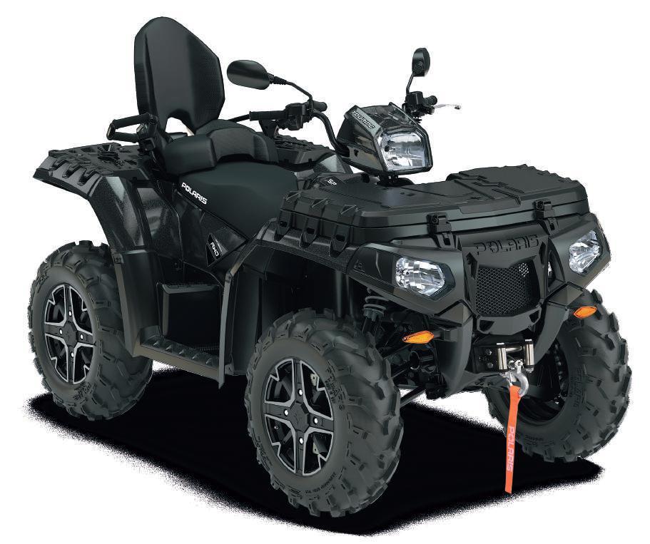 Sportsman XP 1000 Touring Sportsman XP 1000 Touring to pojazd, który zagwarantuje komfort dla kierowcy i pasażera dostarczając przy tym 88KM czystej mocy.