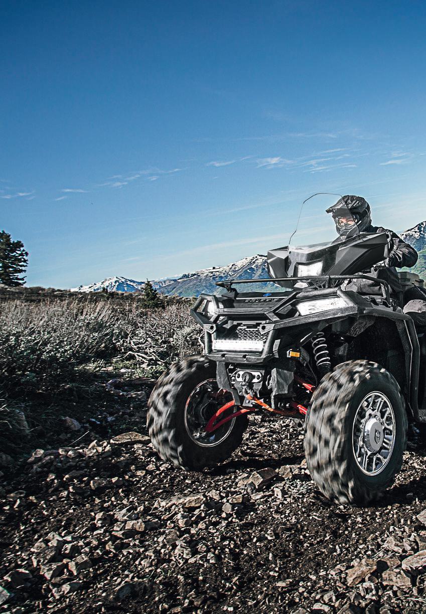 PRZEPROJEKTOWANY OD PODSTAW Nowy Sportsman XP 1000 to bezdyskusyjnie największa rewolucja w segmencie ATV od wielu lat.
