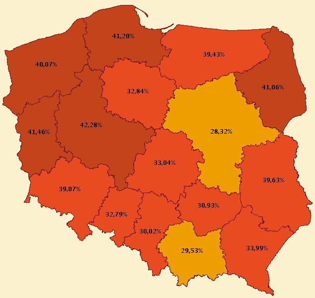 Grażyna Hejda 3 z 7 Obj cie populacji programem profilaktyki raka piersi wg województw Obj cie populacji programem profilaktyki raka piersi wg powiatów PROGRAM PROFILAKTYKI RAKA SZYJKI MACICY