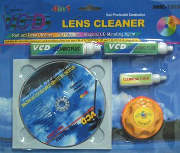 For_office For_electronic For_soldering _dla_biura _dla_elektroniki Akcesoria_do_lutowania CHE0100 Płyta czyszcząca CD, VCD, DVD Zestaw czyszczący do napędów CD, VCD, DVD z płynem Lens cleaner