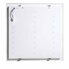 Charakterystyka / SPECIFICATION Moc Power Strumień świetlny oprawy Luminous flux Napięcie zasilania Voltage Częstotliwość Frequency Współczynnik mocy Power factor Źródło światła Light