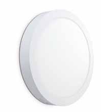 LED SIGARO CIRCLE Cechy produktu: ścienno sufitowa oprawa ledowa, obudowa wykonana z aluminium, klosz matowy z PMMA, 90 diód 2835 (18 W), 120 diód 2835 (24 W), kąt rozsyłu światła: 120 stopni.