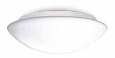 ENERGY LABEL: fixture is adjusted to A++ E energy class lamps. APPLICATION: illumination of stairways, corridors etc.