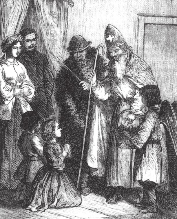 Andrzej, Barbara i Mikołaj... Tak oto zastąpili oni a wśród nich na bardzo poczesnym miejscu znalazł się św. Mikołaj pogańskich bogów. Dla naszych praprzodków największym bogactwem było bydło.