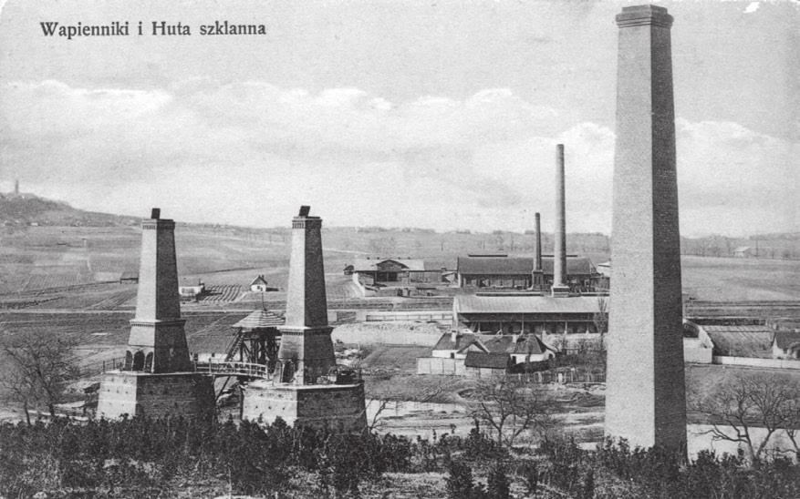 Początki przemysłu szklarskiego w Kielcach wie przez peryferia, co było podyktowane względami strategicznym. Bracia Heimanowie poddali się nowym trendom, i w 1896 r.