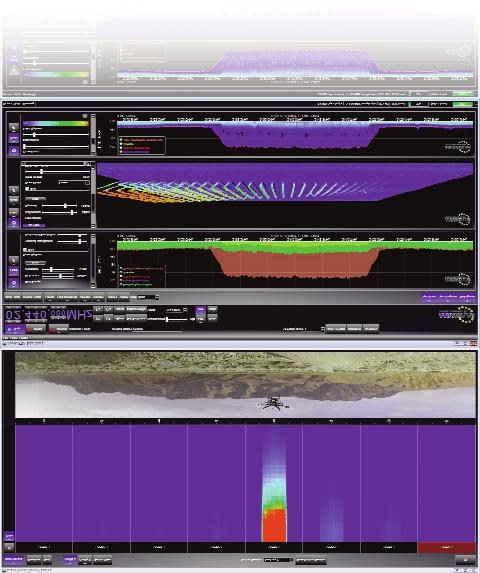 Softare Oprogramoanie RF & Drone Detector do Aaronia RTSA Suite Oprogramoanie do ykryania dronó oferuje intuicyjny panel steroania połączeniu z funkcją śledzenia, co umożliia przechycenie i