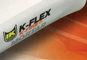 ZASTOSOWANIA K-FLEX FIRE MORTAR może być stosowana do uszczelnia przejść przez przegrody,