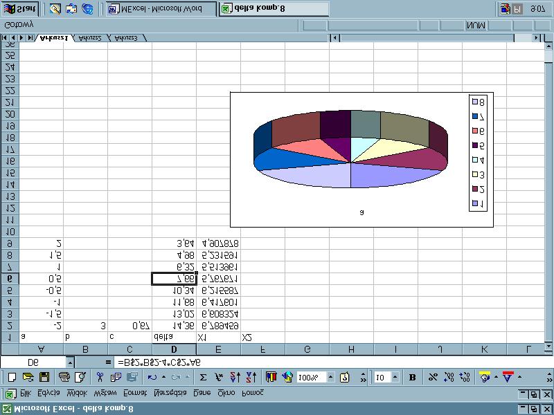 Microsoft Excel PODSTAWY PRACY Z ARKUSZEM!#" $ % & ' () * +,' - / 0 1 2 3 450 6 7 893 : / 4/ ; < = >? @ AB C D E AF C G? D HC I J KI B L KI F HC I HC DC ME N?
