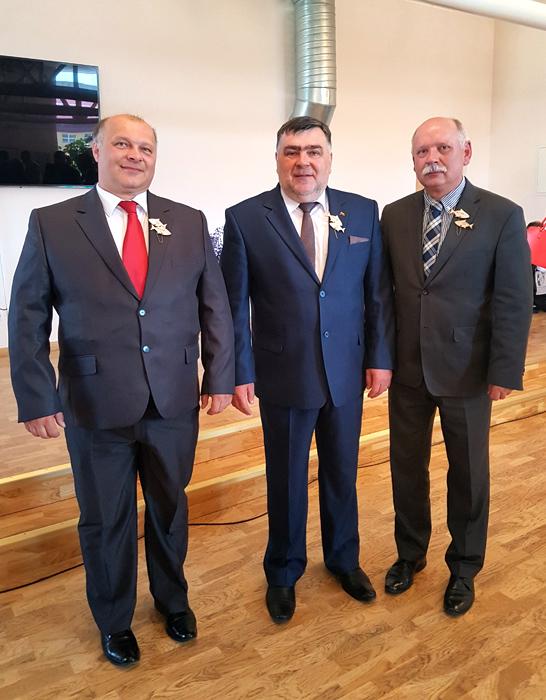 Od lewej: Ireneusz Sokołowski Wiceprzewodniczący Rady Powiatu w Augustowie,