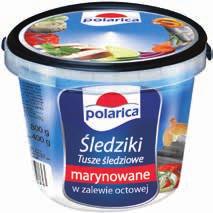 marynowane w zalewie octowej 800 g / 400 g 17,48 zł / 1