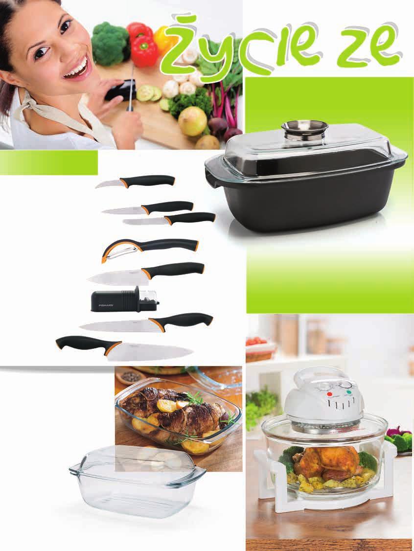 oferta ważna od czwartku 20 listopada do środy 26 listopada Praktyczny dozownik w pokrywce umożliwia dolewanie płynów (wina, bulionu, wody) bez konieczności jej podnoszenia.