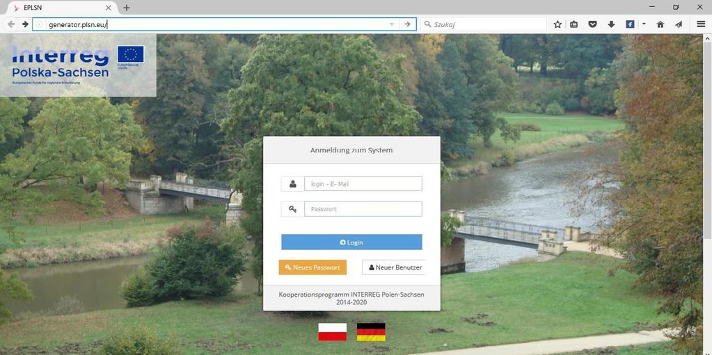 Składanie wniosku / Antragstellung Składanie wniosku odbywa
