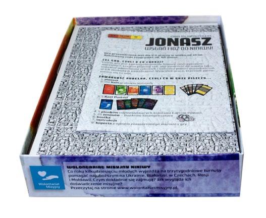 Zachęć ich czymś wyjątkowym! Gra planszowa Jonasz. Wstań i idź do Niniwy! to pierwsza na rynku oblacka gra planszowa!