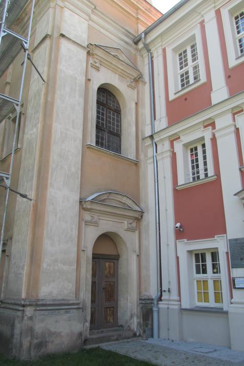 Przed renowacją elewacji pocysterskiego Kościoła p.w. Św.