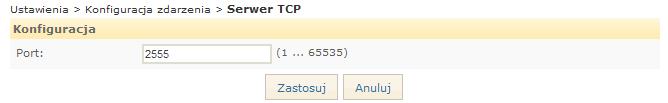 Użytkownik może wykorzystywać serwer wielu, aby uzyskiwać powiadomienia o zdarzeniu z urządzenia i przesyłać je do aplikacji klienta.