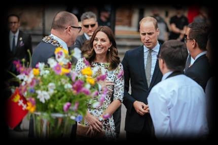 Książę William i księżna Kate wraz z dziećmi George'em i Charlotte przebywali w Polsce od