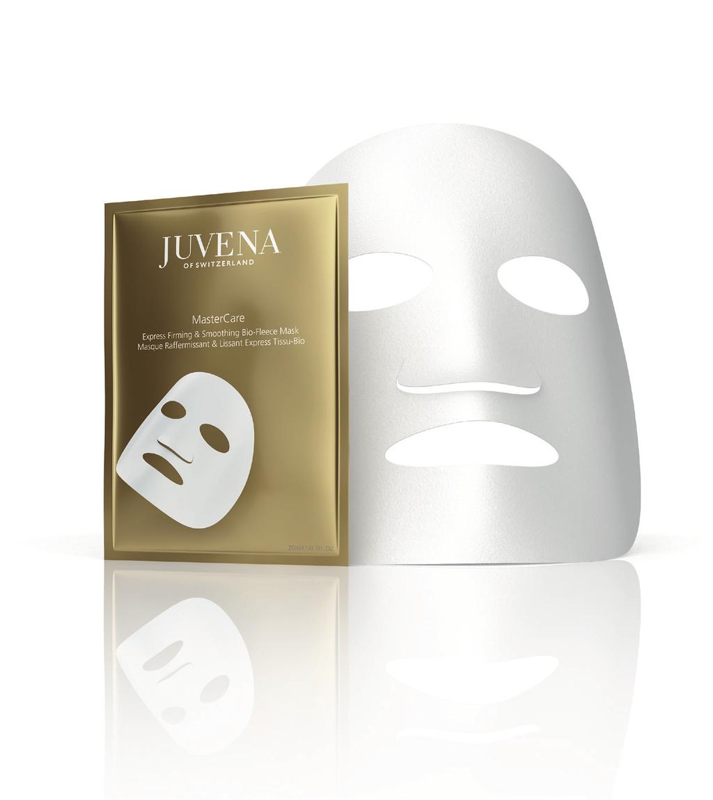 JUVENA MASTERCREAM Luksusowa maska silne odmładzająca Maska w kształcie twarzy z bio celulozy, o intensywnym działaniu przeciwstarzeniowym.