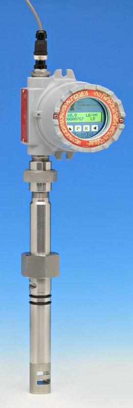 Przepływomierze Vortex serii LPIV, HTIV dla aplikacji pomiaru przepływu pary, cieczy lub gazów Specyfikacja Model przepływomierza LPIV HTIV Wielkości DN50... DN900 DN50.