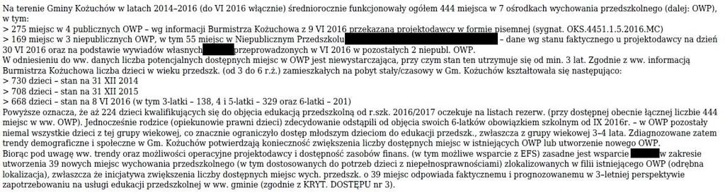 Uzasadnienie Podpunkt opisowy wniosku, w którym należy wskazać cel główny projektu i opisać, w