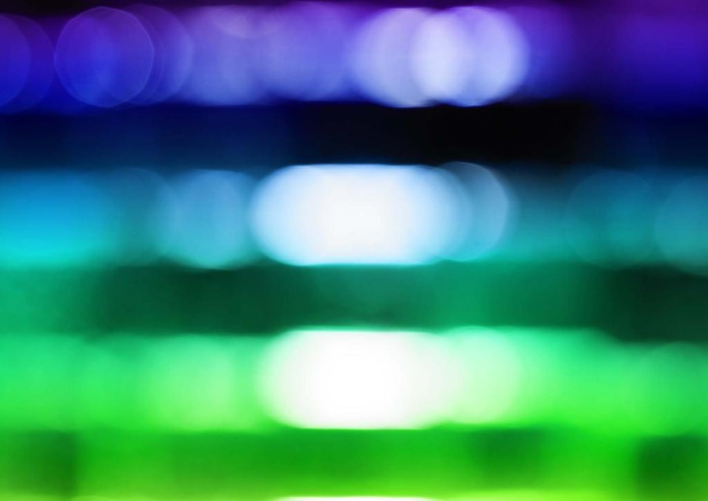Chromoterapia Przy pomocy specjalnie dobranej barwy światła można oddziaływać na psychikę człowieka, wywołując przy okazji określone reakcje fizyczne.