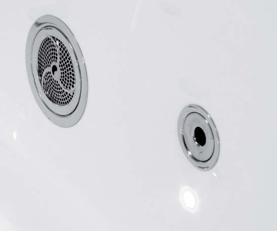 W systemie 6-diodowego oświetlenia Excellent Power LED Mono, pobór mocy to tylko 6W każdy system sygnalizuje odpowiedni poziom wody aby uniknąć przepełniania