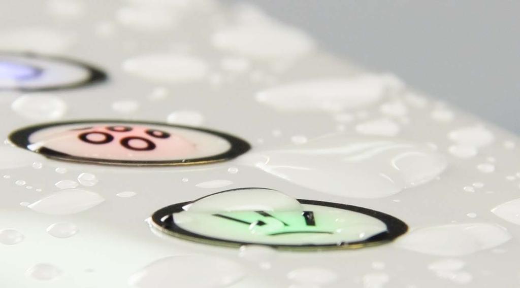 Hydromasaż Joy Max System wodno-powietrzny z chromoterapią 4-diodową RGB Power LED Sterowanie elektroniczne za pośrednictwem dotykowego panelu sterującego czasowy wyłącznik masażu i oświetlenia