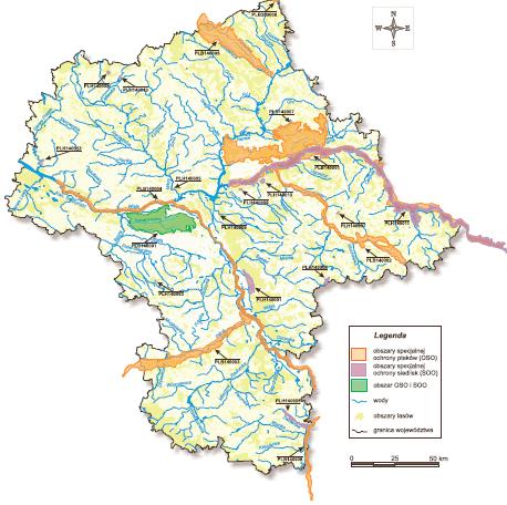 faun (bez ptaków). Zaproponowano na terenie województwa mazowieckiego 14 obszarów o łcznej powierzchni 794 84,9 ha.