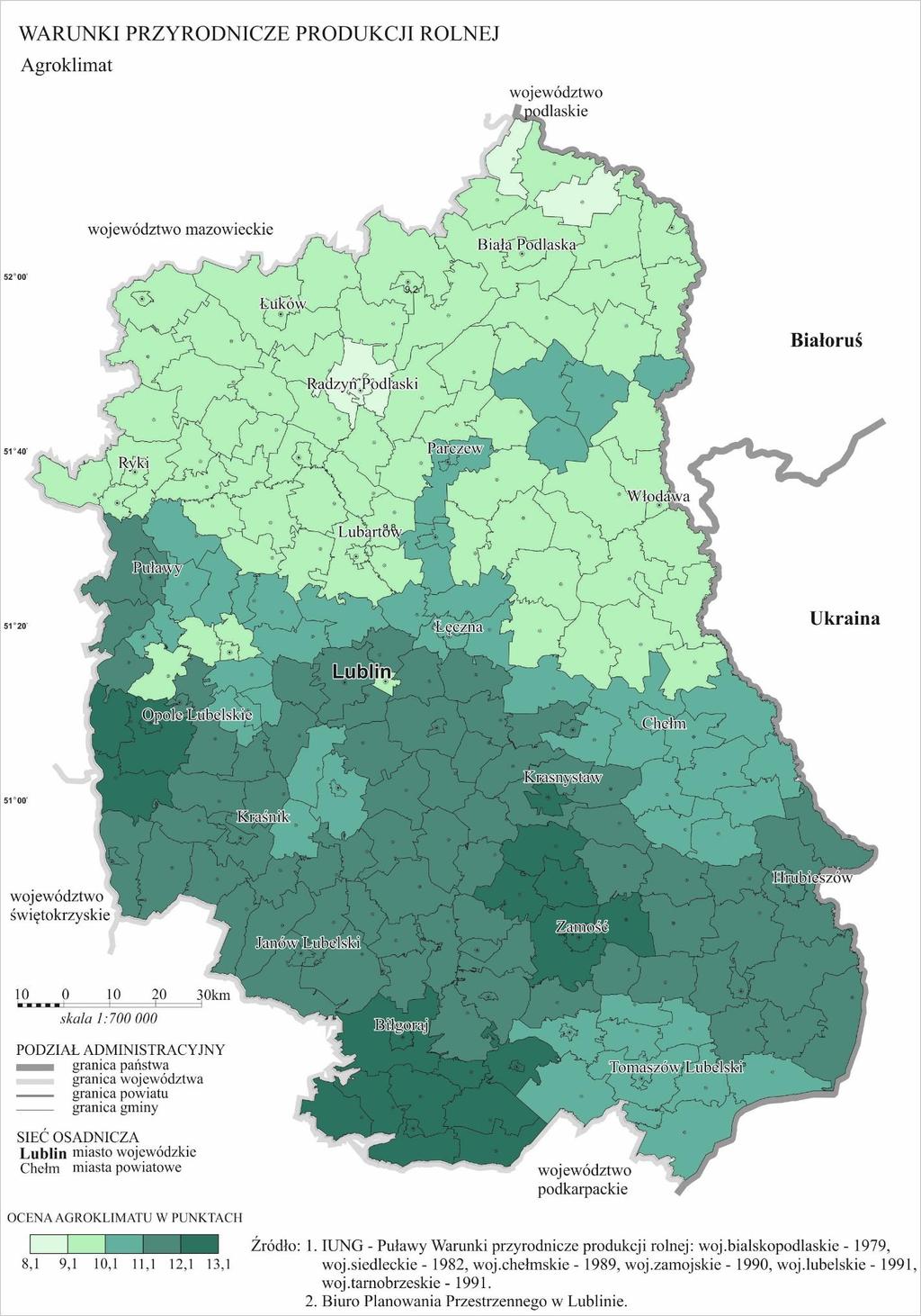 Rolnictwo w województwie