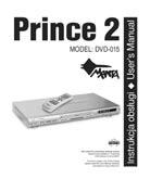 CECHY Odtwarzacz jest zgodny z następującymi formatami medialnymi: DVD, Super VCD, VCD, CDDA, CD- DVD, JEPG CD, WMA, MP3, MPEG-4, XviD. DVD pozwala na odtworzenie następujących formatów (stereo/5.1).