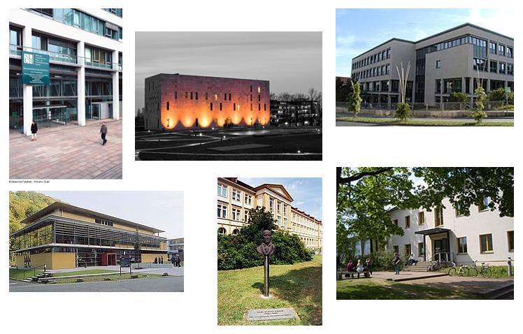 Saksońska Biblioteka Państwowa i Uniwersytecka, w skrócie SLUB, obejmuje sześć budynków publicznych. Cały kompleks tworzy budynek główny, biblioteka branżowa oraz cztery oddziały biblioteczne.