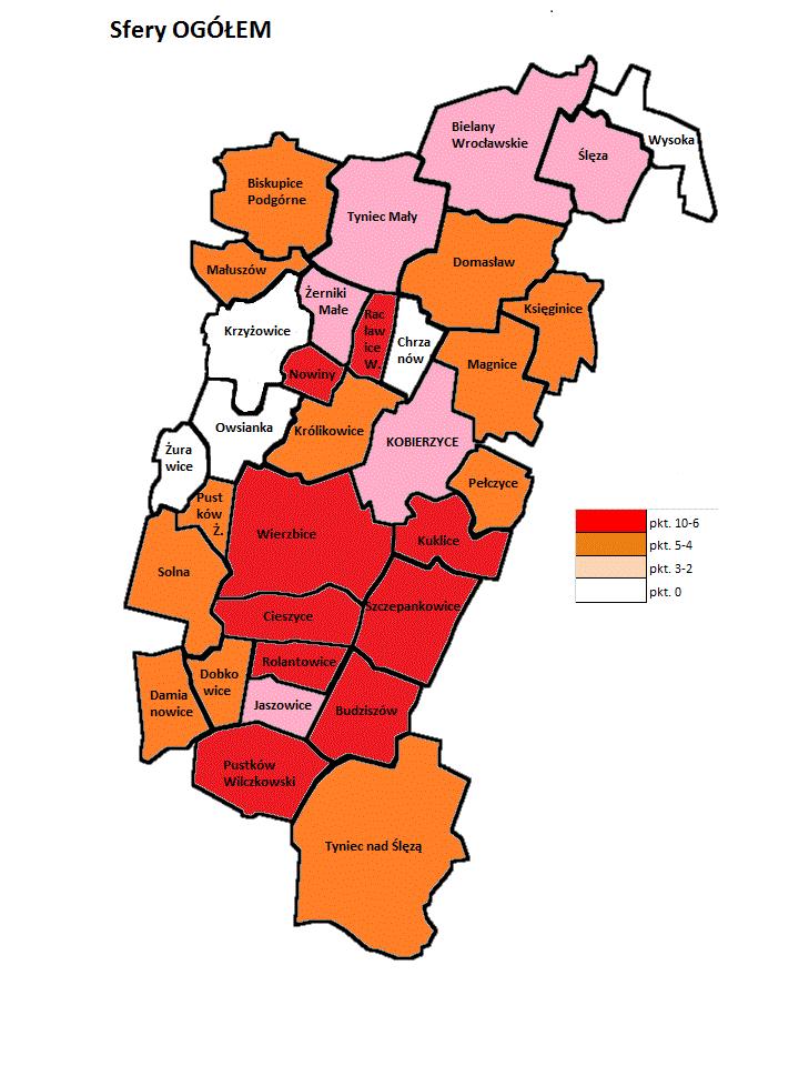32. Wysoka 0 2 0 2 980 16,7% 100,0% Mapa 8.
