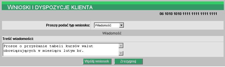 ich statusie (oczekujące, w realizacji, zrealizowane, odrzucone).