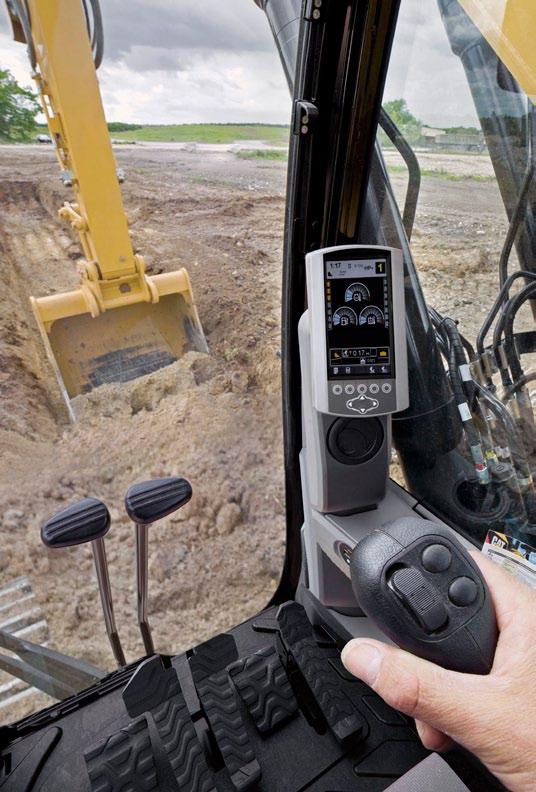 Technologie GRADE Technologie GRADE łączą cyfrowe dane projektu i układ nawigacji w kabinie, pozwalając skutecznie i dokładnie uzyskać docelowe nachylenie i praktycznie eliminując konieczność