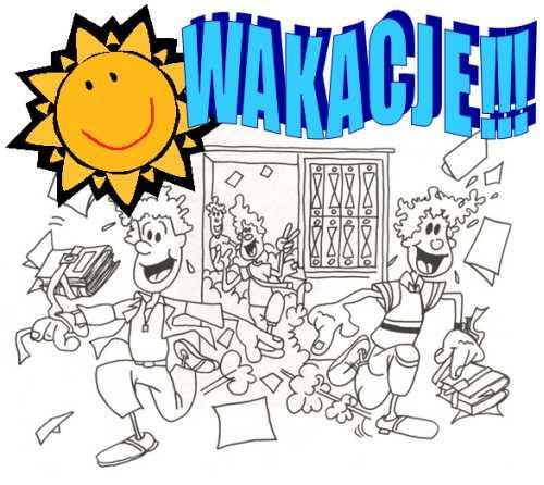 Drodzy Uczniowie!!! Jak każdy rok szkolny także i ten był niewątpliwie czasem ciężkiej i wytężonej pracy. Przed wami wakacje. Udajecie się na nie w poczuciu dobrze wypełnionego obowiązku.