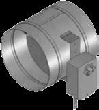 akcesoria do central wentylacyjnych Przepustnica zamykająca z napędem. Siłownik 230V, 50Hz.