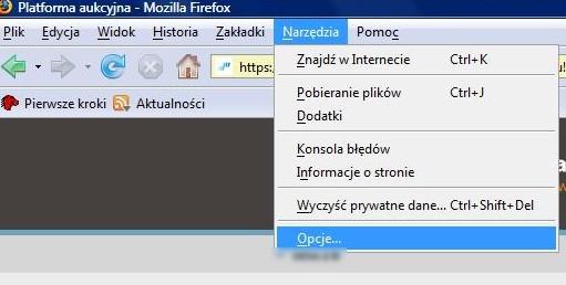 Aby zainstalować certyfikat bezpieczeństwa pozwalający
