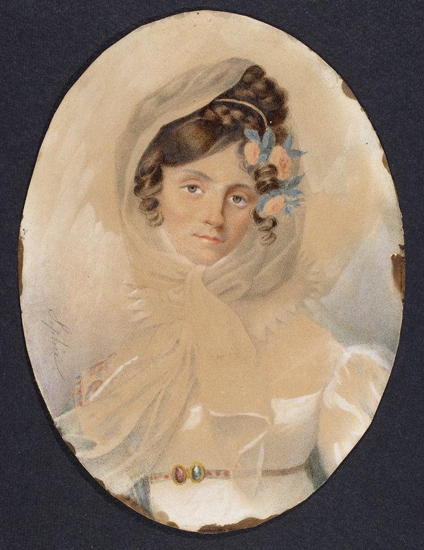 Portret pianistki Marii Szymanowskiej,