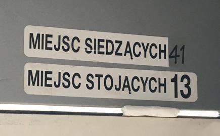 załadunku i wyładunku będące na wyposażeniu autobusu (np.