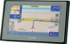 GPS MIO MOOV M500PL Mio Map z najnowszymi mapami, NavPix umożliwia wyszukiwanie zdjęć atrakcyjnych miejsc i dodawanie ich do urządzenia, antyodblaskowy ekran dotykowy 4,7, procesor Samsung 2450,