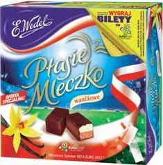 Ptasie Mleczko WEDEL 400-420 g 3 rodzaje cena za opak.