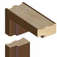 OŚCIEŻNICY BLOKOWEJ OKLEINA ościeżnica OB3 - prosta (90 х 44 mm) 120,00 147,60 147,00 180,81 listwa opaskowa płaska LO1 - komplet na jedną stronę 34,00 41,82 40,00 49,20 ćwierćwałek LC1 - komplet