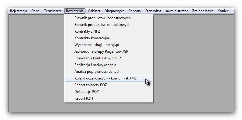 Rozliczenie kolejek z NFZ Po uruchomieniu