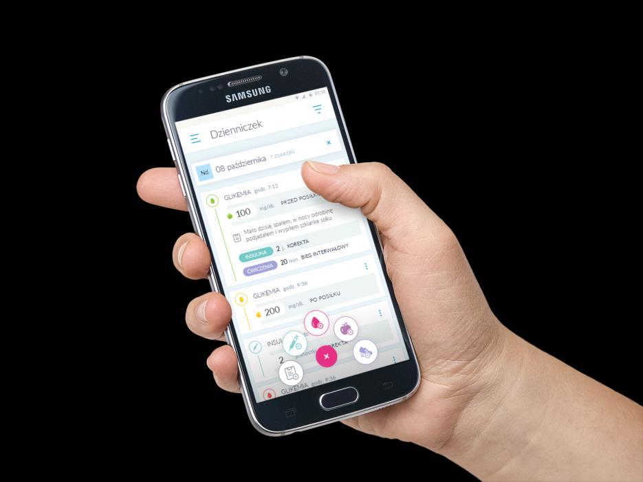 pobrań aplikacji Diadbis na urządzenia z systemem Android Wdrożenie w kwietniu 2017 płatnej wersji Diabdis Basic ponad 10 tys.