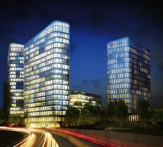 BAVARIA TOWERS nowa Brama do Monachium trwają prace budowlane!