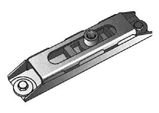 Element poêlizgowy suwak 71724 71726 71728 Ârednica GW 2 x 2 X M 2 x DN13MM 1 1 1,27,27 32,27 Element poêlizgowy wózek 717