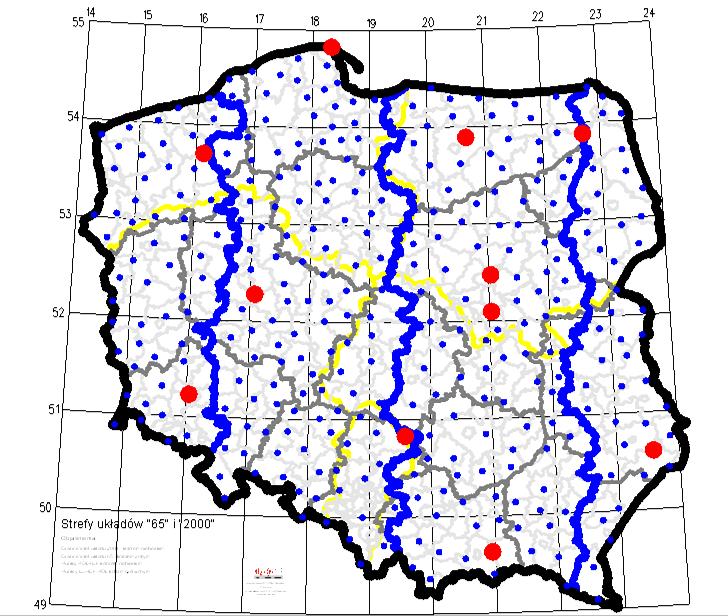 R. Kadaj: WYKŁADY Z GEODEZJI na kierunku BUDOWNICTWO.