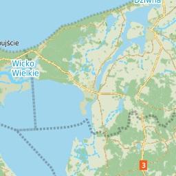 Szlak Nad Zalewem Szczecińskim Lokalizacja + 10 km 5 mi INFORMACJE SZCZEGÓŁOWE Szlak prowadzi przez wyspę Wolin oraz wzdłuż brzegów Zalewu