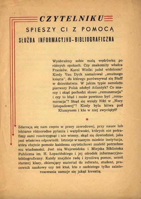 E. Hadrian i in., Jesienne ogólnopolskie konferencje biblioteczne 17 Fot. 1 wpływa na szeroki niemal nieograniczony dostęp do różnych źródeł informacji.